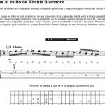 Frases y licks al estilo de Ritchie Blacmore